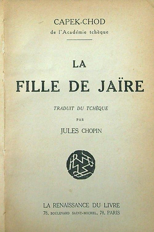 La fille de Jaire