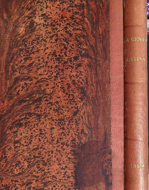 La gente latina dal n. 1 al 136/ Annata 1859 | Immagine principale