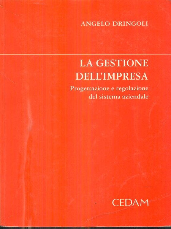 La gestione dell'impresa