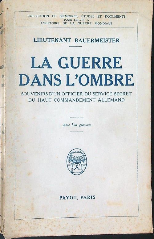 La guerre dans l'ombre | Immagine principale