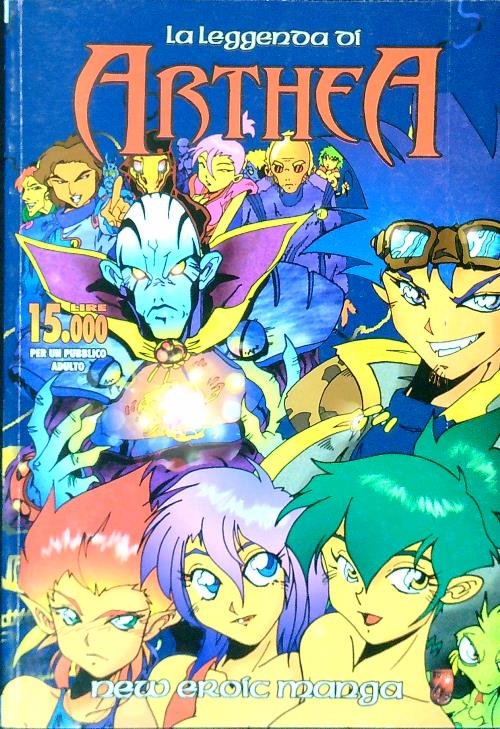 La leggenda di Arthea. New eroic manga