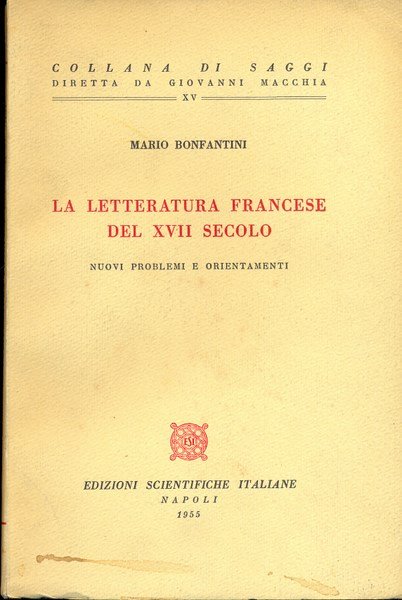 La letteratura francese del XVII secolo