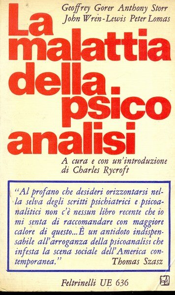 La malattia della psicoanalisi