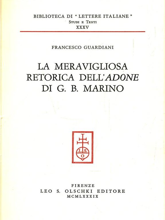La meravigliosa retorica dell'adone di G. B. Marino | Immagine Gallery 2