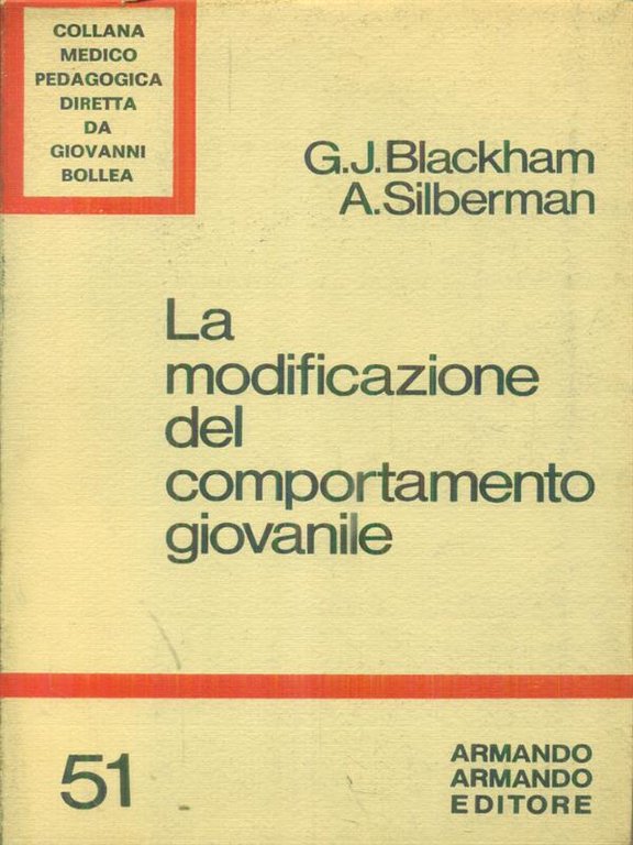 La modificazione del comportamento giovanile