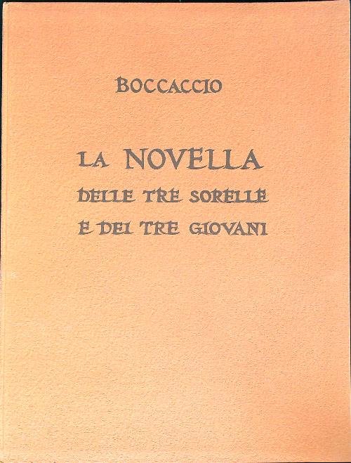 La novella delle tre sorelle e dei tre giovani | Immagine principale