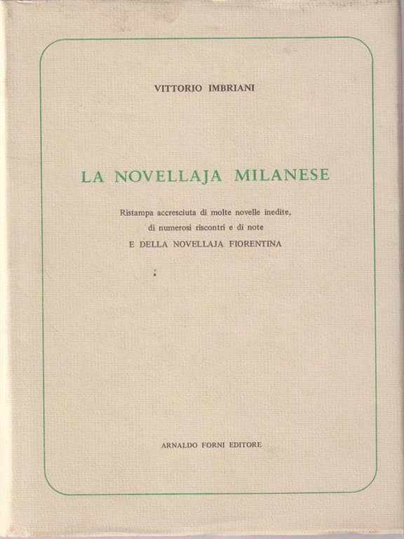 La novellaja milanese | Immagine Gallery 2