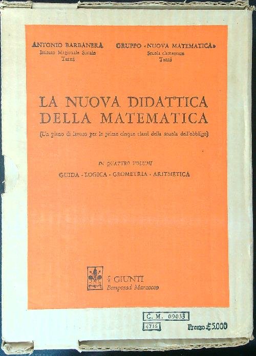 La nuova didattica della matematica 4 vv