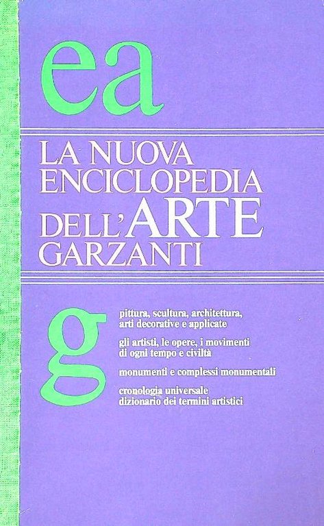 La nuova enciclopedia dell'arte Garzanti