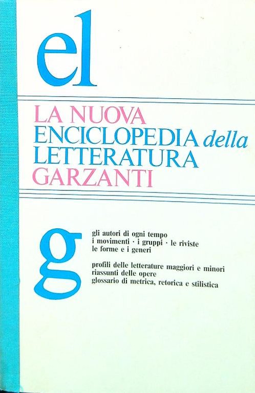 La nuova enciclopedia della letteratura