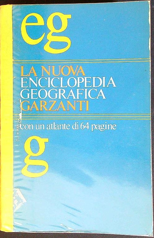 La nuova enciclopedia geografica Garzanti. Con un atlante di 64 …