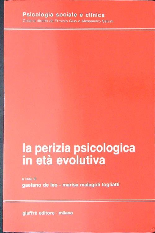 La perizia psicologica in eta' evolutiva | Immagine principale