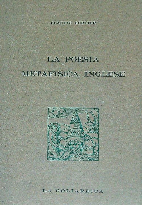 La poesia metafisica inglese