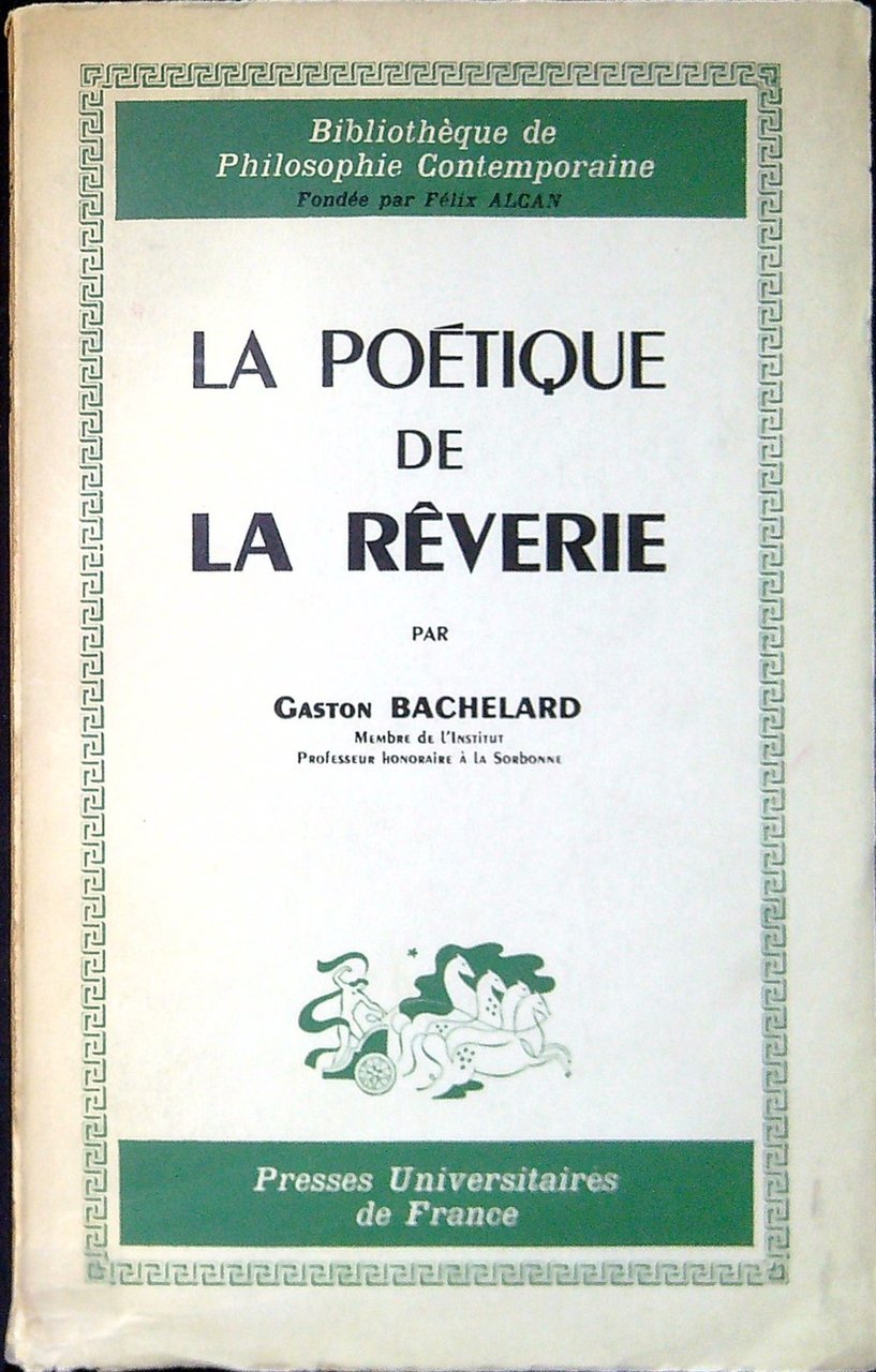 La poétique de la rêverie | Immagine principale