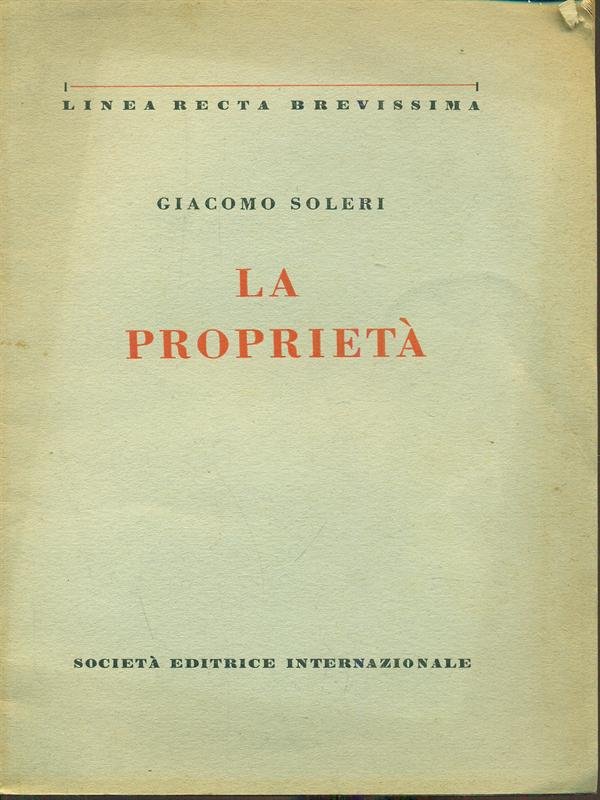 La proprieta