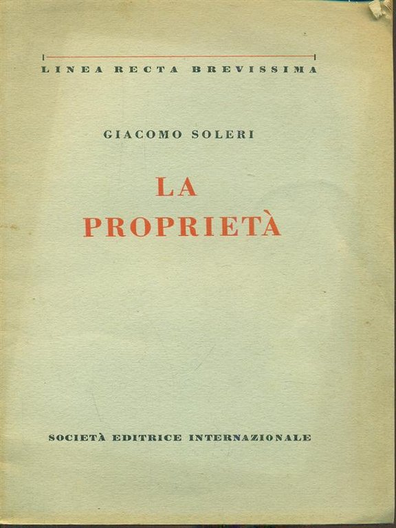 La proprieta