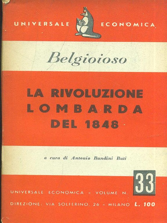 La rivoluzione Lombarda del 1848
