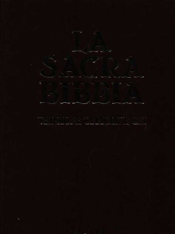 La sacra bibbia