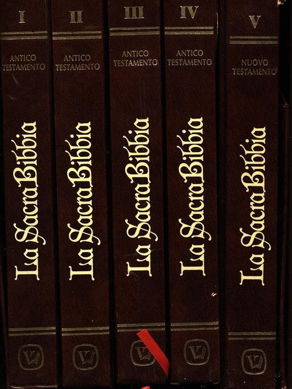 La sacra Bibbia 5vv