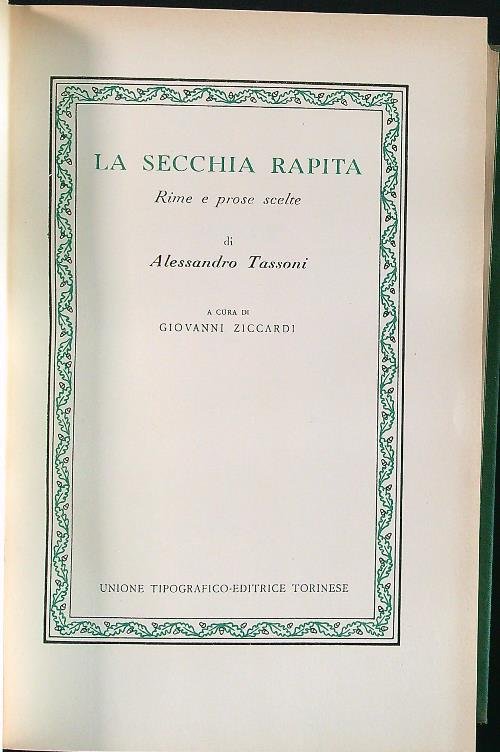 La secchia rapita