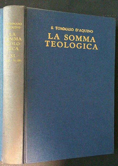 La somma teologica XI