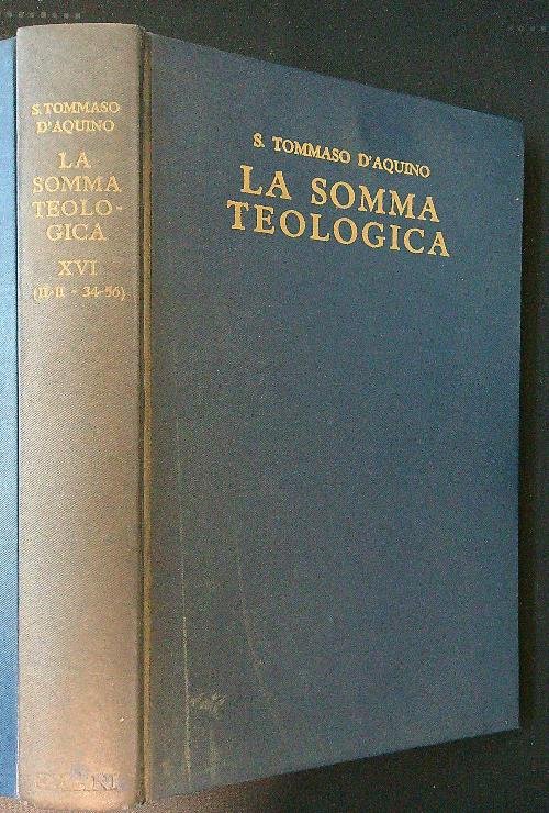 La somma teologica XVI