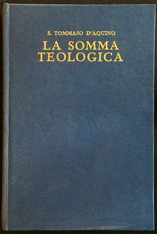 La somma teologica XXV