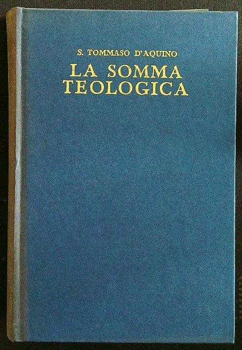 La somma teologica XXVI