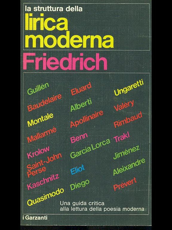 La struttura della litrica moderna