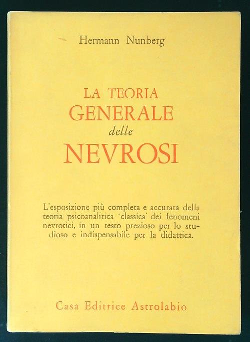 La teoria generale delle nevrosi