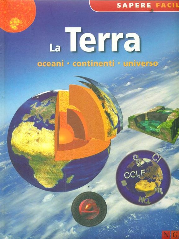 La terra Oceani Continenti Universo