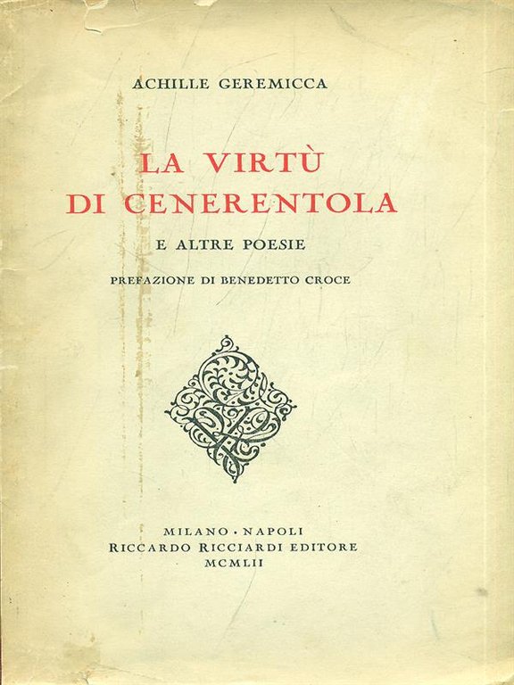 La virtu' di Cenerentola