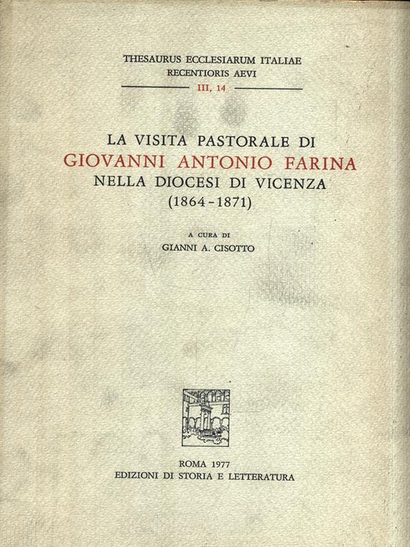 La visita pastorale di Giovanni Antonio Farina nella Diocesi di …