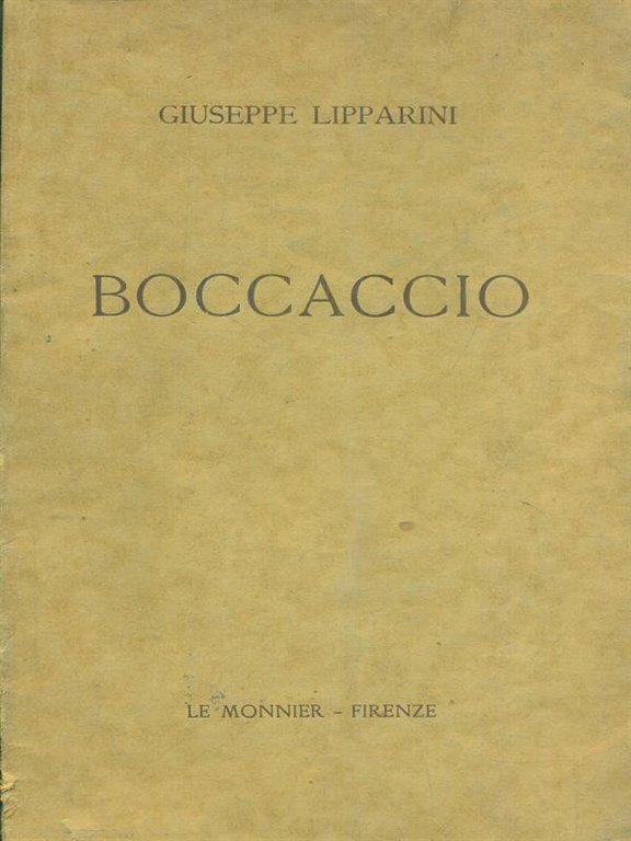 La vita e l'opera di Giovanni Boccaccio
