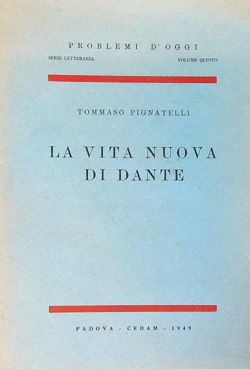 La vita nuova di Dante
