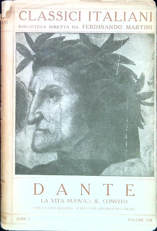 La vita nuova e il convito