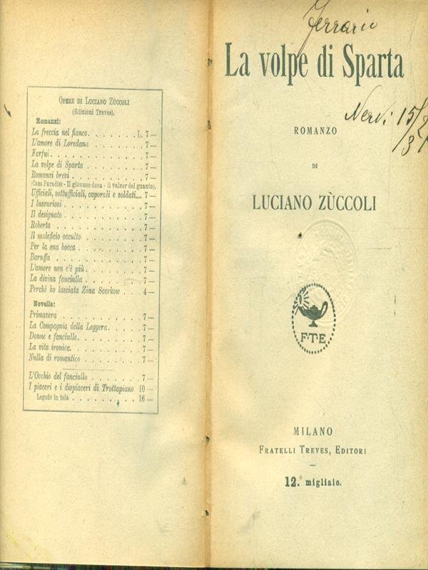 La volpe di Sparta