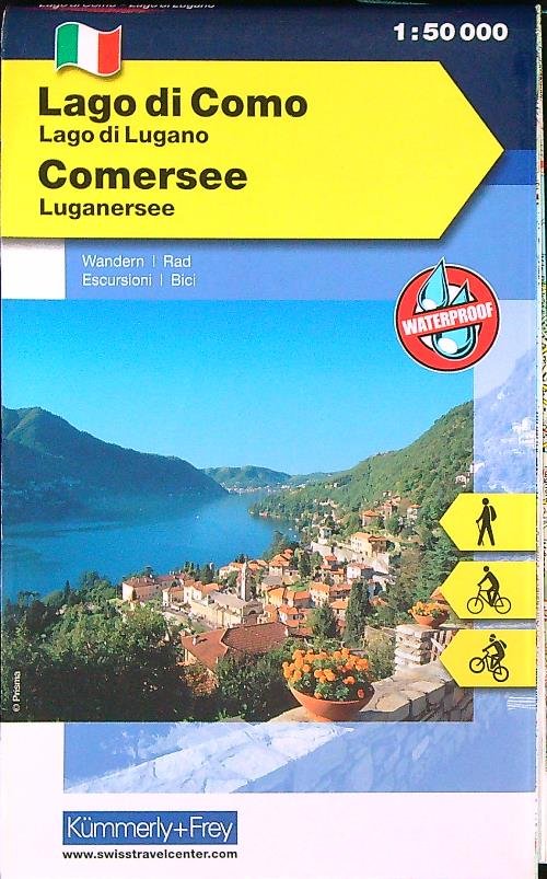 Lake Como / Lake Lugano 1: 50 000