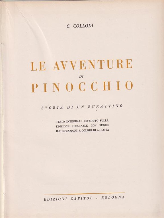 Le avventure di Pinocchio