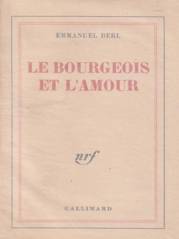 Le bourgeois et l'amour