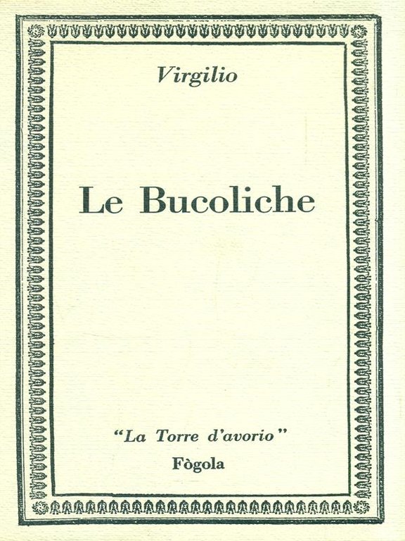 Le Bucoliche