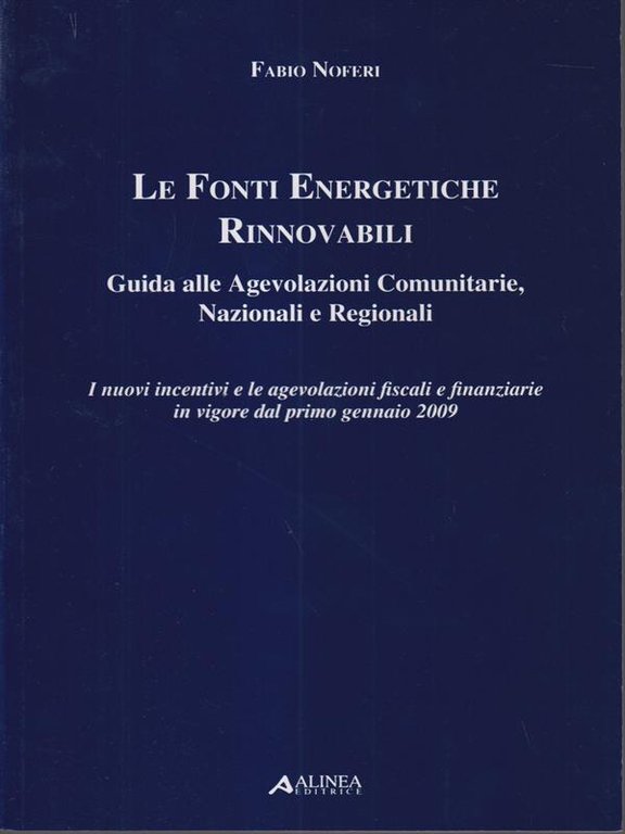 Le fonti energetiche rinnovabili