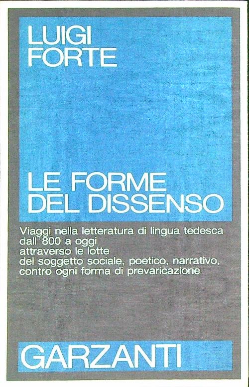 Le forme del dissenso