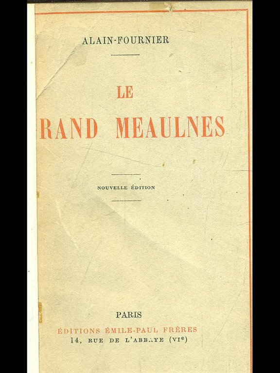 Le grand meaulnes | Immagine Gallery 2
