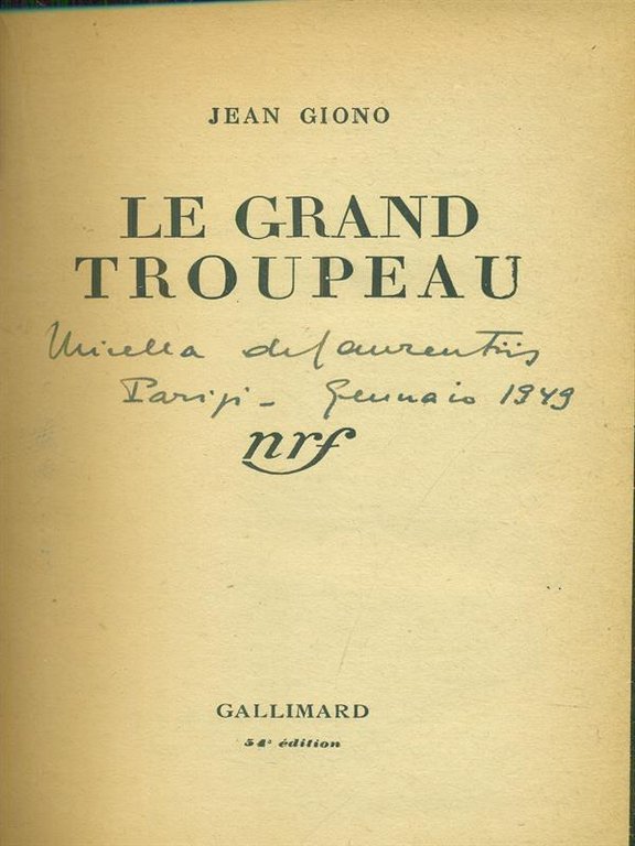 Le grand troupeau