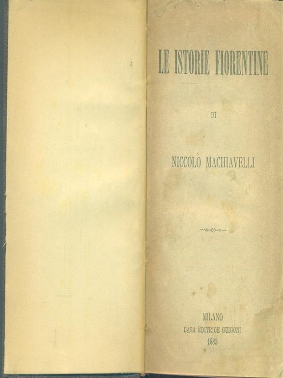 Le istorie fiorentine