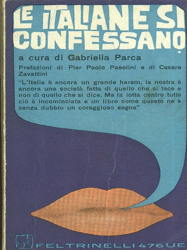 Le italiane si confessano
