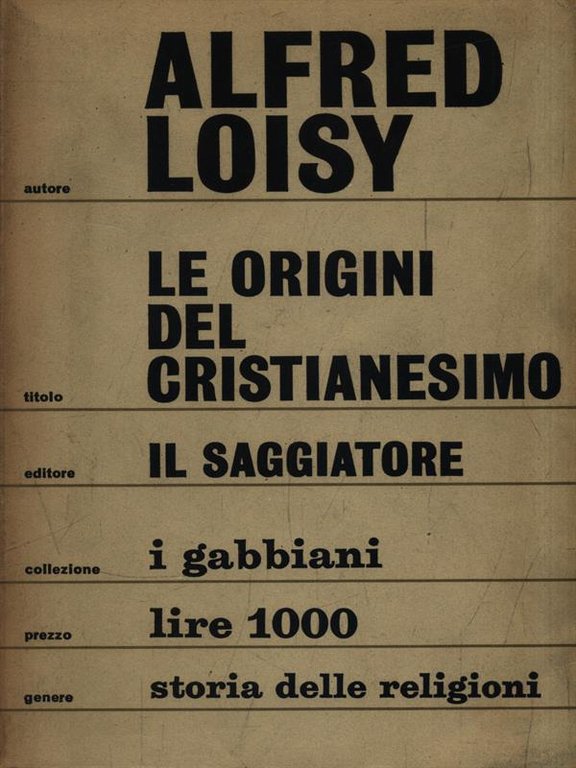 Le origini del cristianesimo