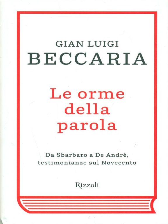 Le orme della parola