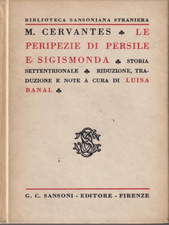Le peripezie di Persile e Sigismonda